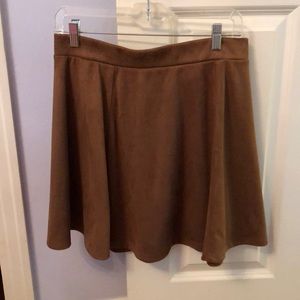 Brown cloth skirt